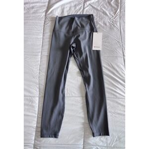 New Lululemon Align High Rise HR Pant 25" Size 6 Legging Smoke Gray Yoga NWT